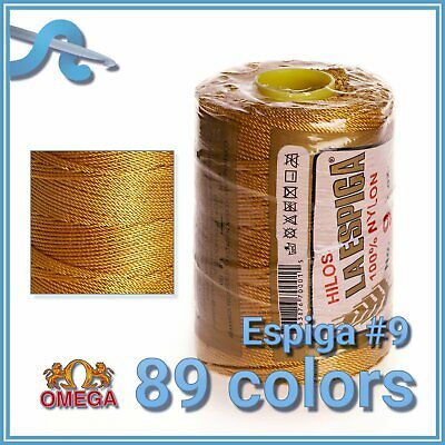 Espiga No.9 - 100% Nylon Omega String Cord For Knitting And Crochet | Strong Mex