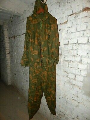 Soviet Russian Army Camouflage Kzs Berezka Ussr Camo Meshy Suit Size 2 Set