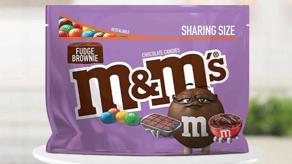 New 2020 Fudge Brownie M&m's 9.05 Oz Bag Chocolate Candies Free World Shipping