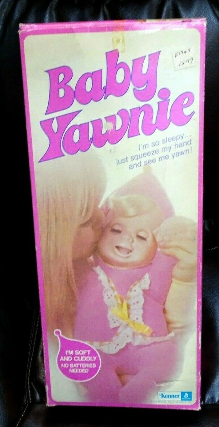 Rare Kenner 1974 Baby Yawnie Doll Mib-unused-old Store Stock Yawnee