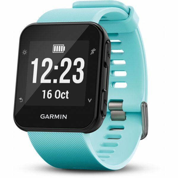 Garmin Forerunner 35 Frost Blue Gps Sport Watch Wrist Based Hr 010-01689-02