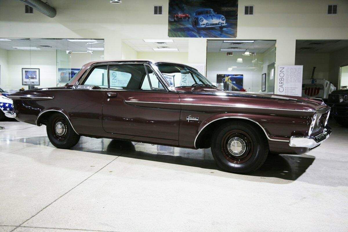 1962 Plymouth Fury  1962 Plymouth Fury  27996 Miles Burgundy Coupe 413 V8 3 Speed Automatic