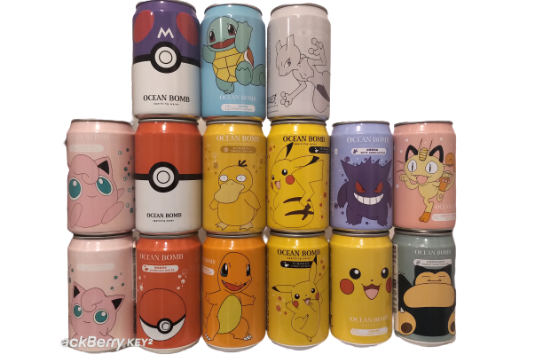 Pokemon Ocean Bomb Drinks Taiwan Collect All 15 New Unopened
